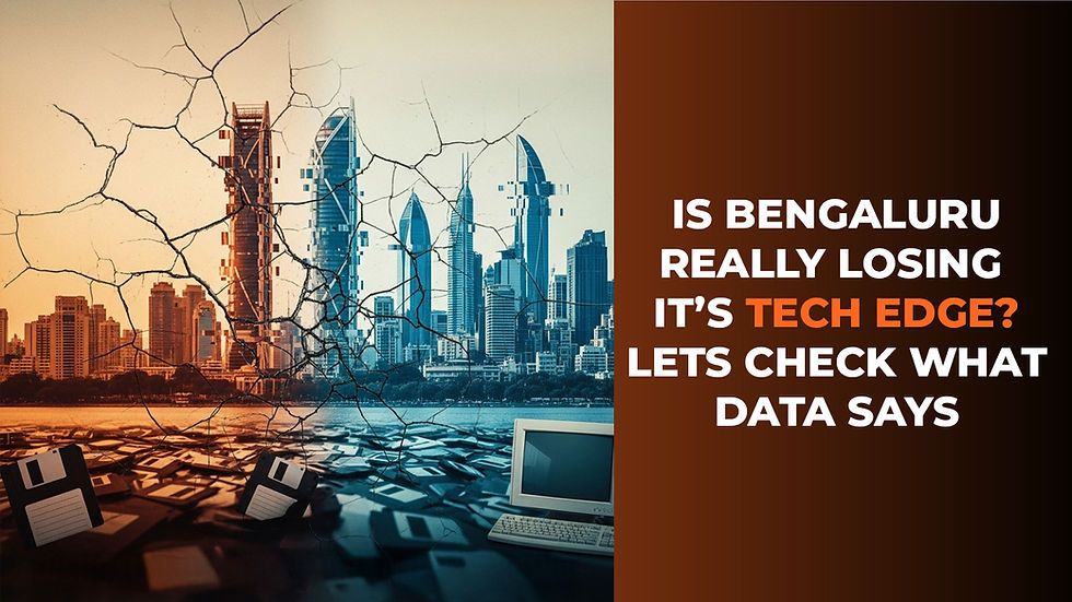 Is Bengaluru Losing Its Tech Edge? A Data-Driven Analysis