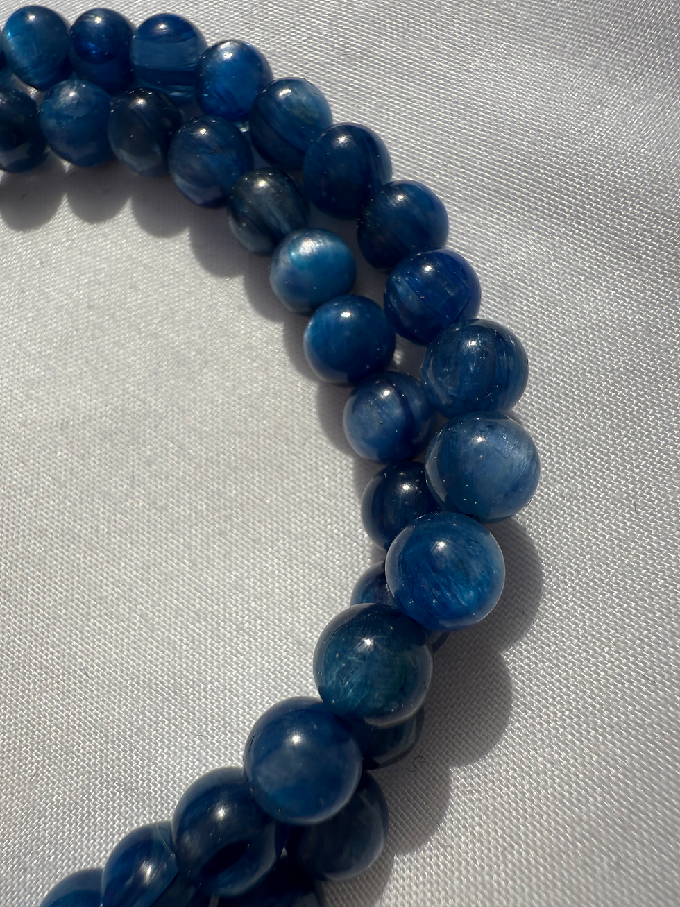 Miniature : Collier Mini JUMBO Cyanite