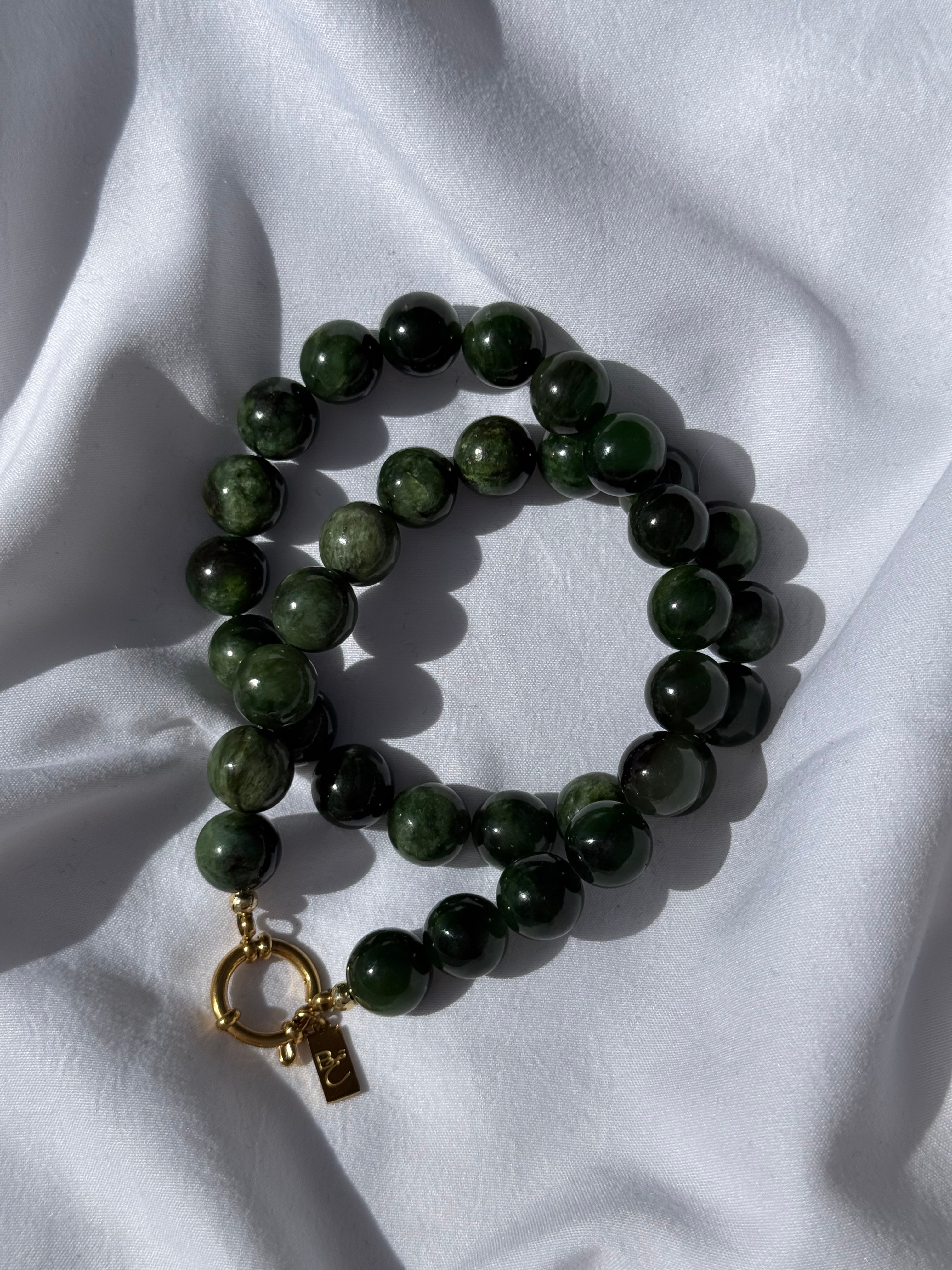 Collier JUMBO XL Jade Nephrite