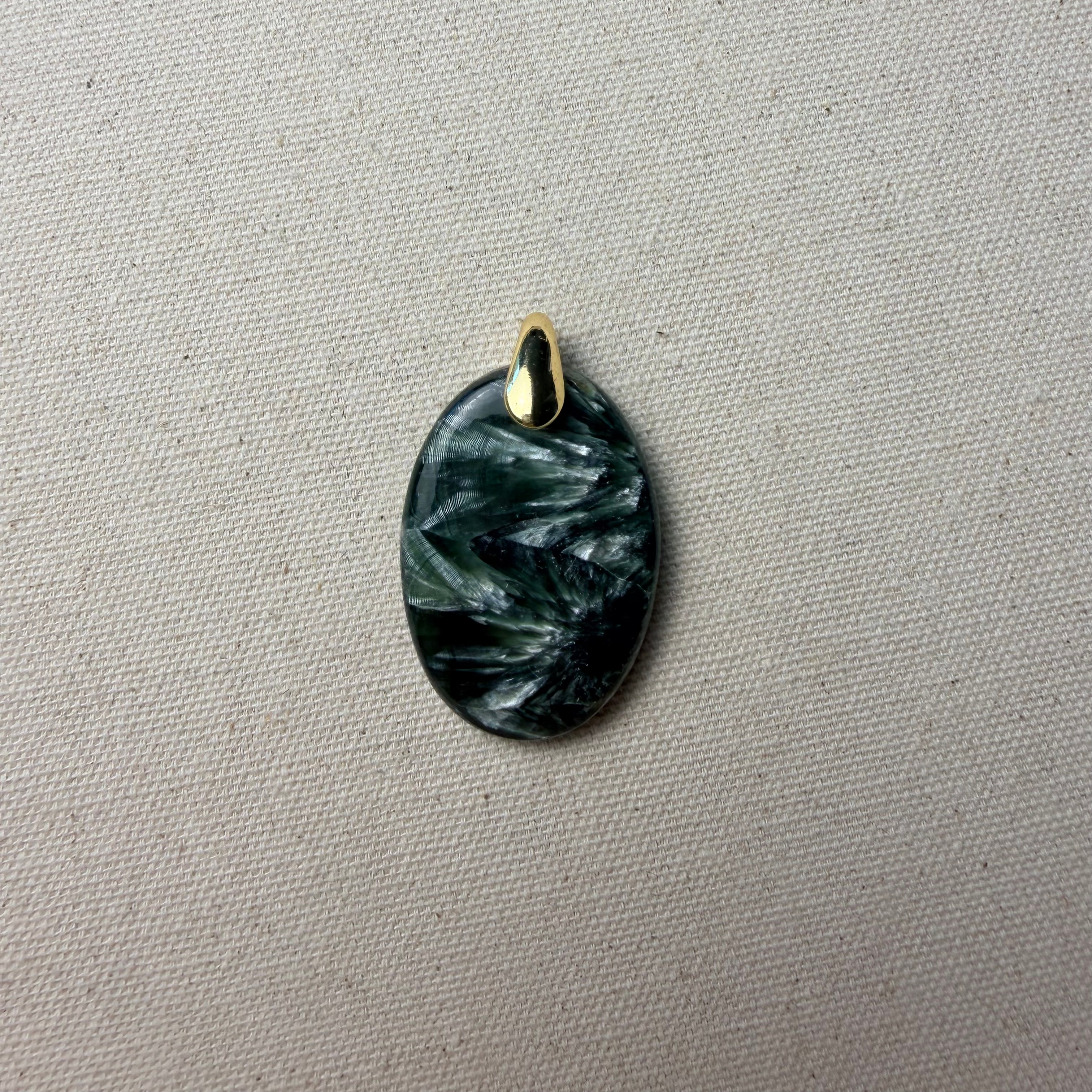 Seraphinite Pendant