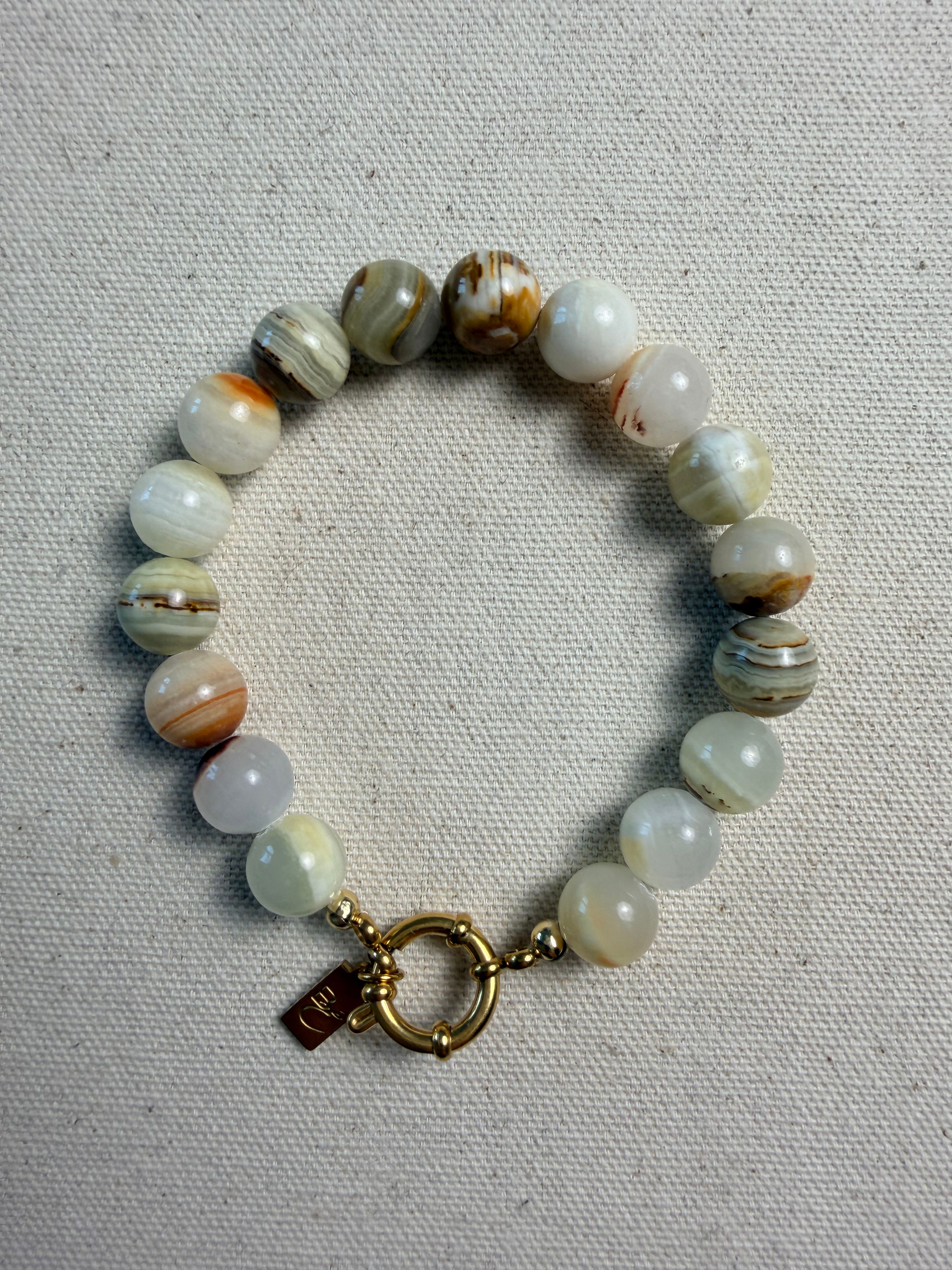 Aragonite Jumbo L Bracelet