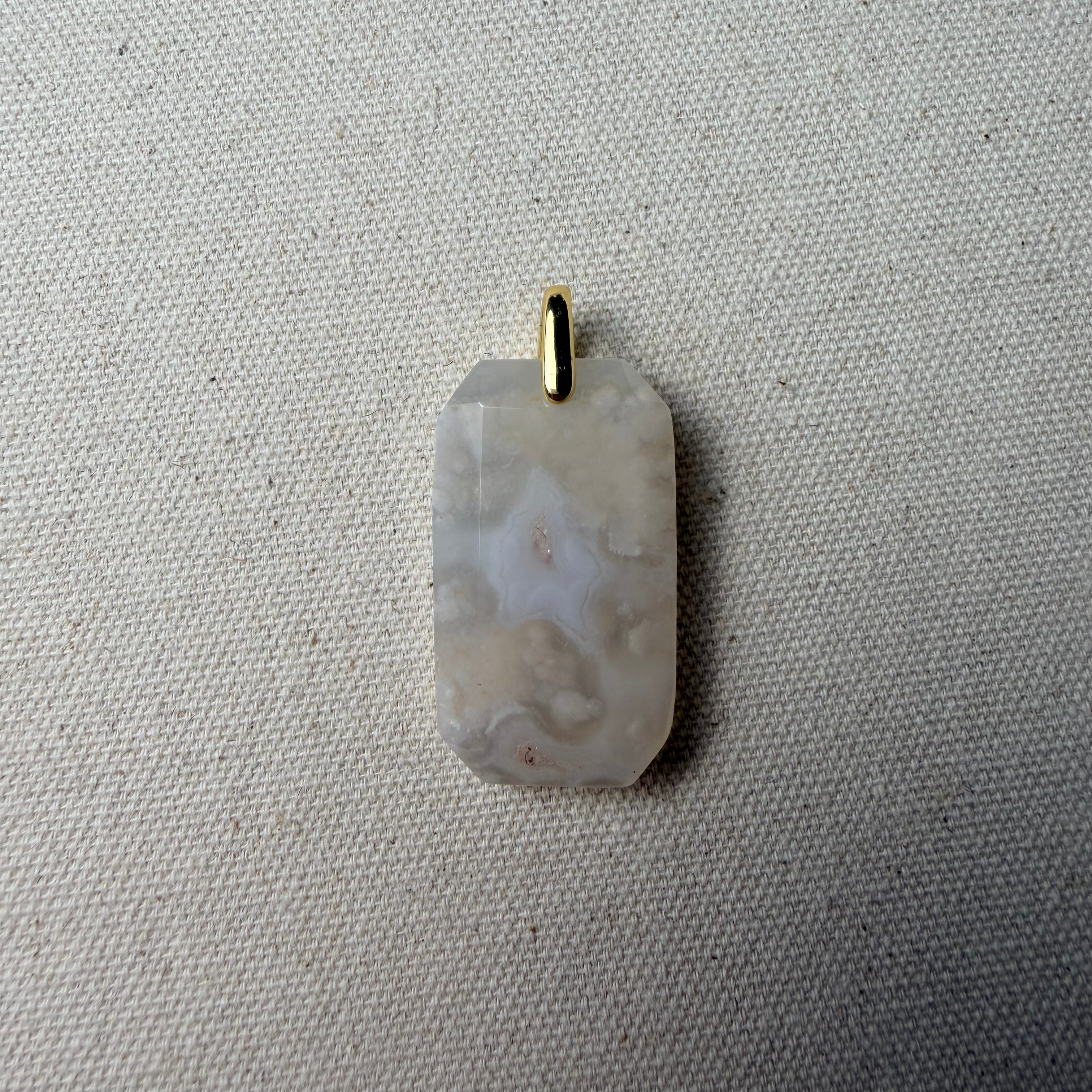 Sakura Agate Pendant