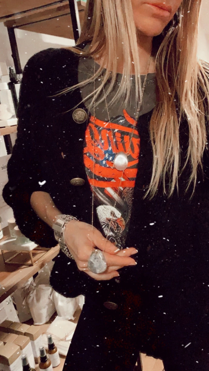 Miniatura: Sautoir Perle 80cm dorée