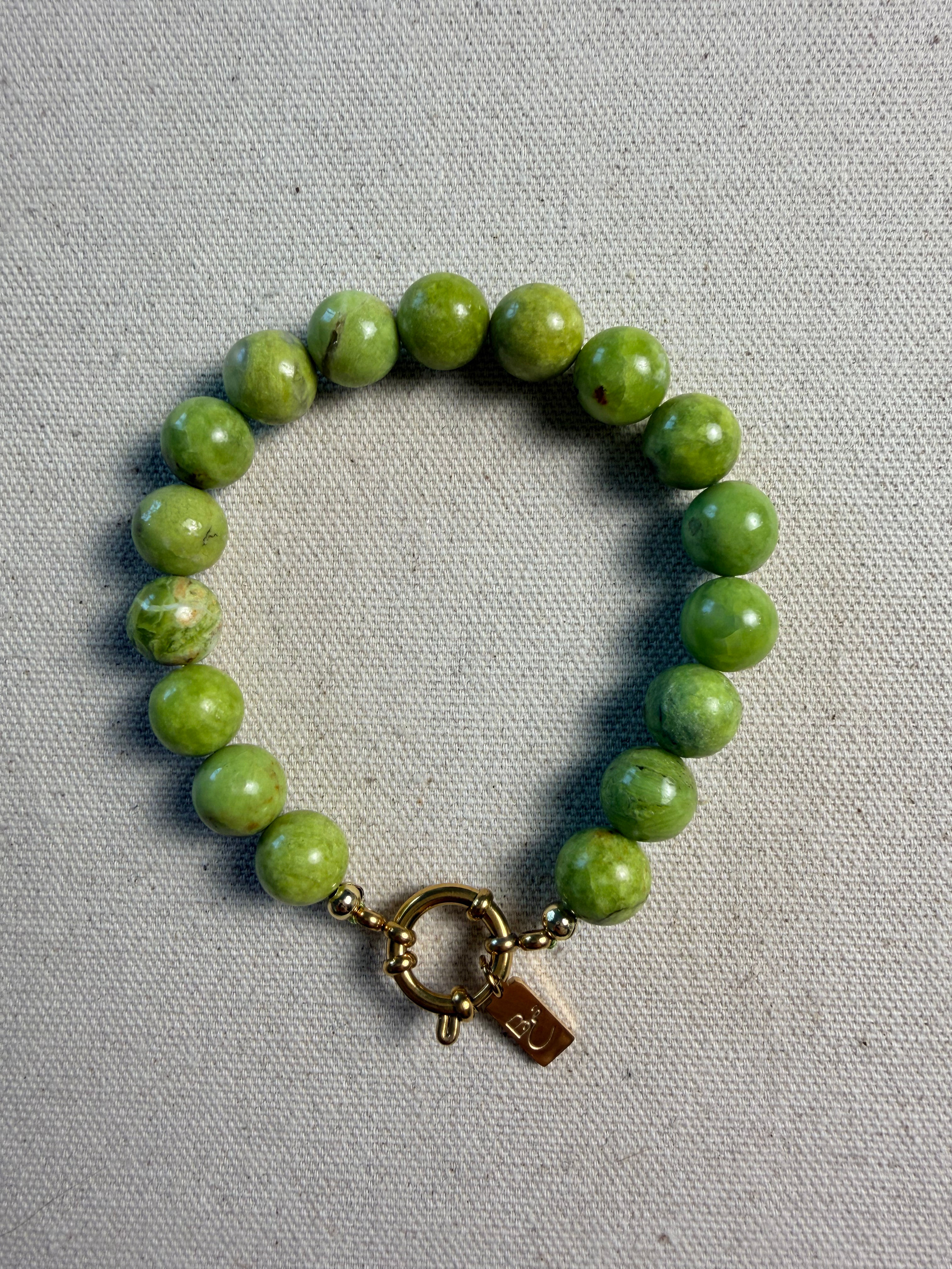 Green Opal Jumbo L Bracelet