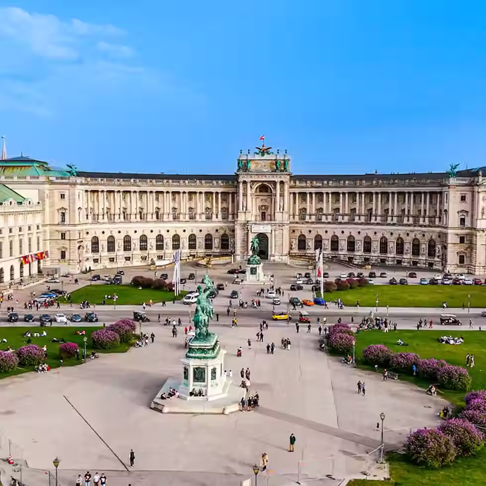 Hofburg Vienna Aerial View