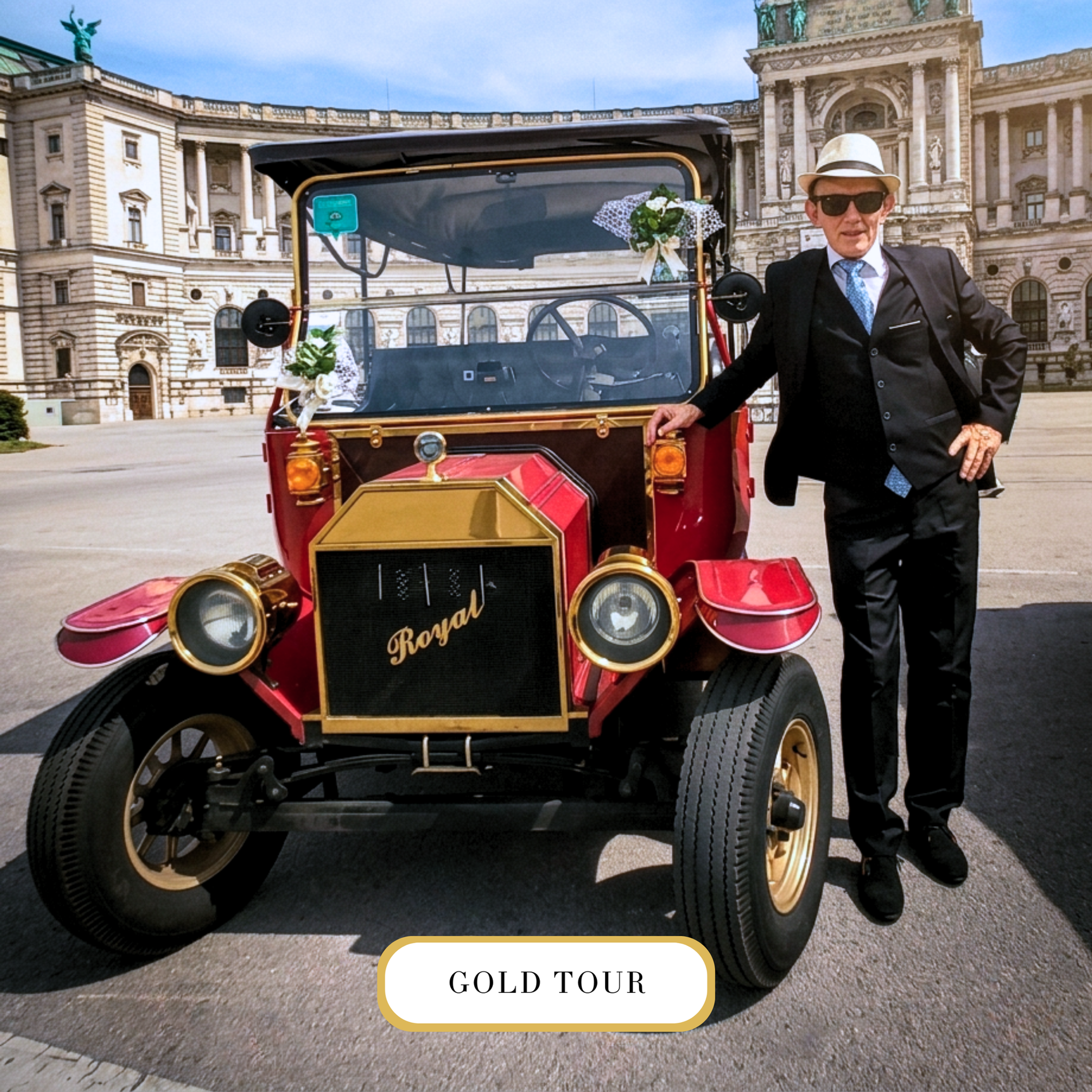 Gold Tour Royal E Cars Sightseeing Tour Vienna