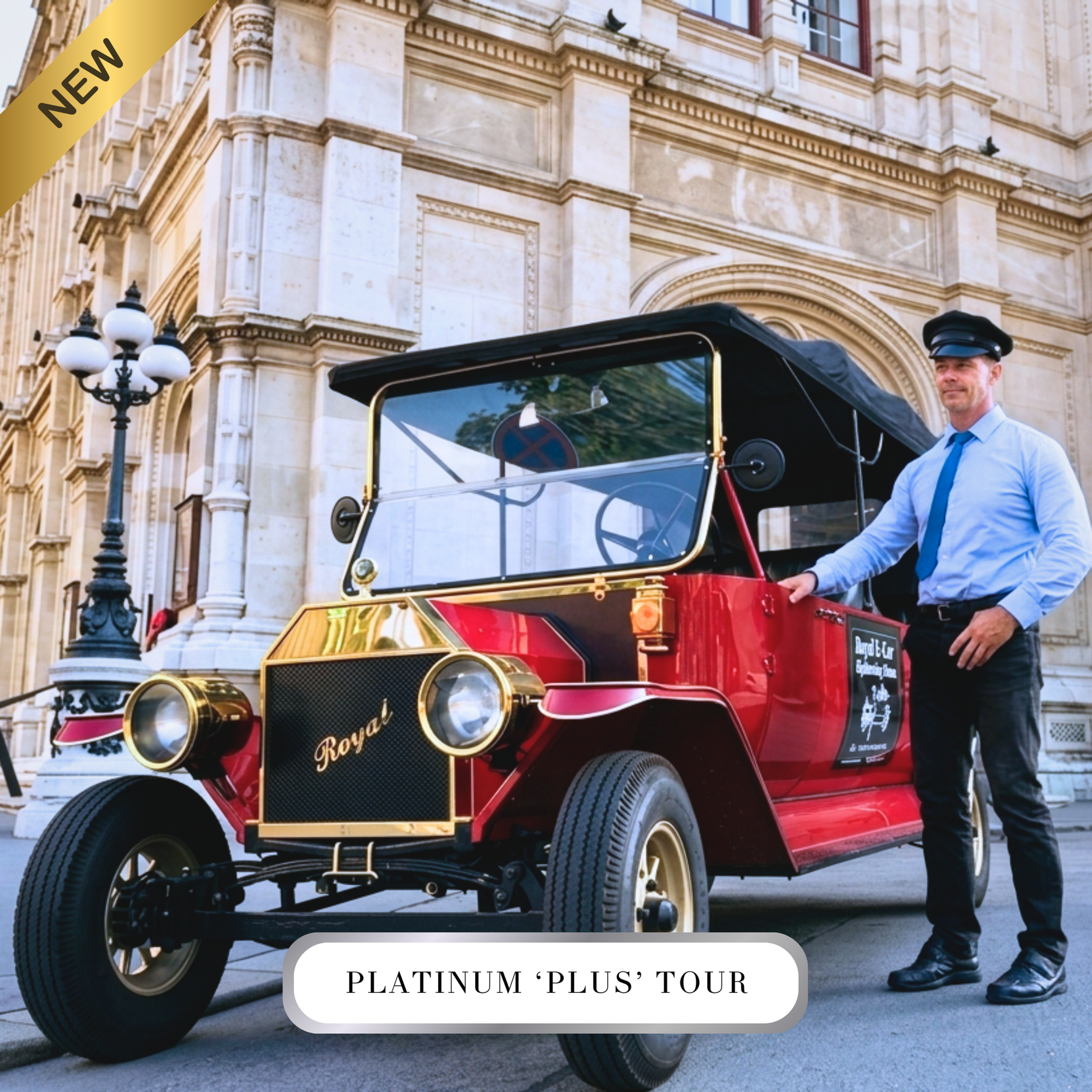 Platinum Plus Tour Vienna Royal E-car Tours, Platinum E-Auto Tour Wien