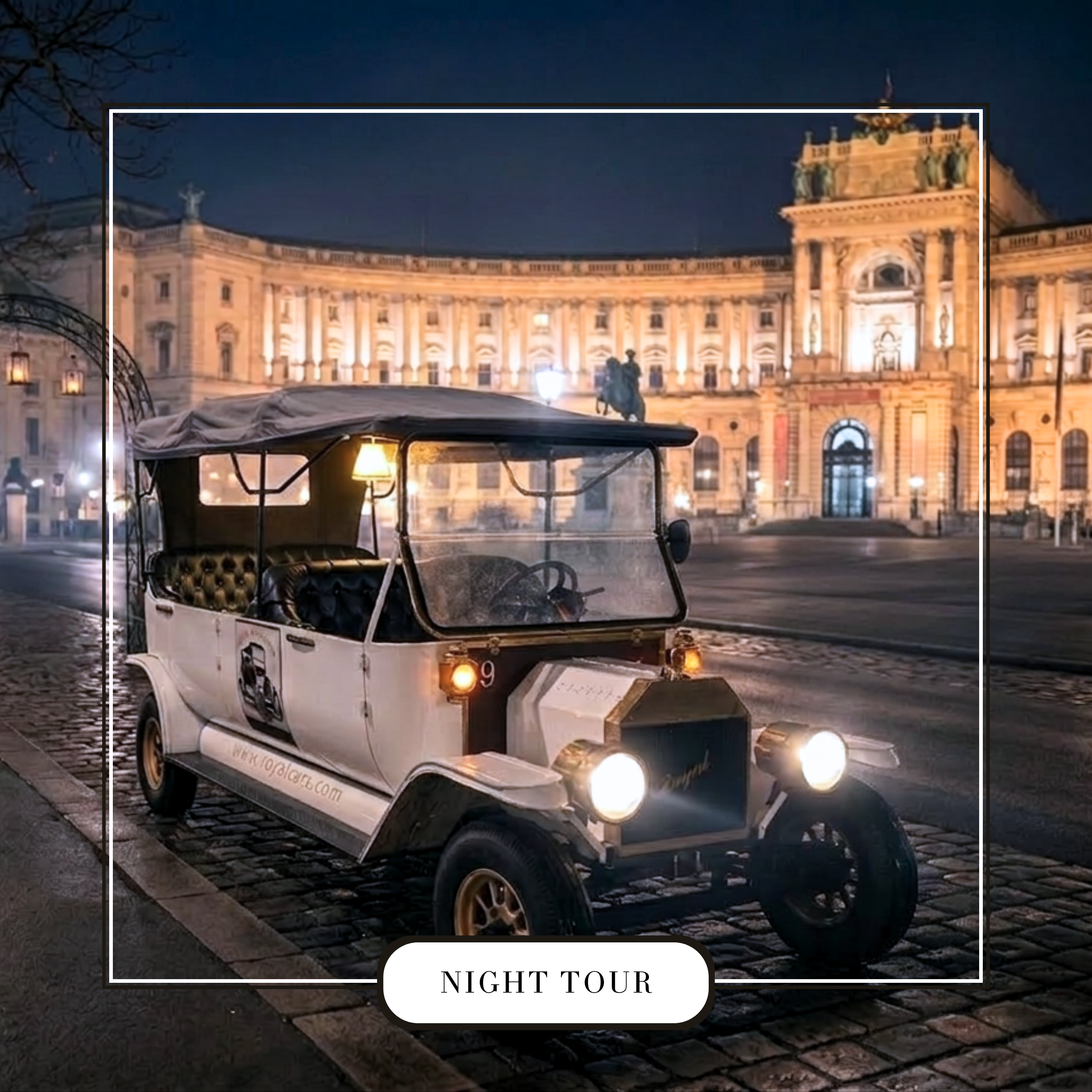 Night Sightseeing Tour Vienna City Lights Tour Nacht Wien