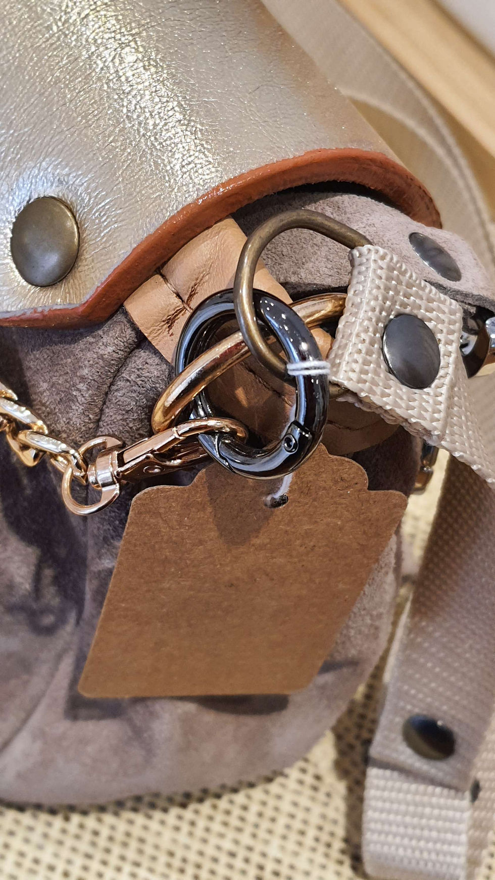 Miniature : Sac or & sa pochette
