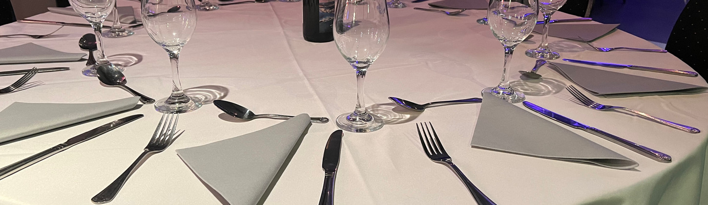 table set up