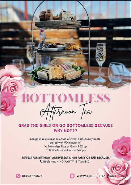 Bottomless afternoon tea 