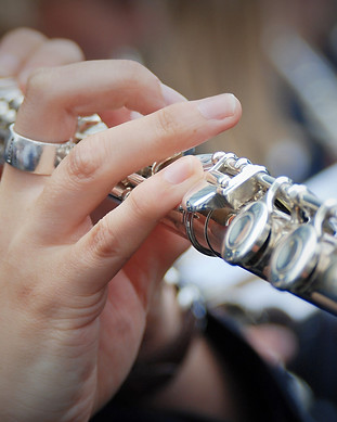 playing Flute