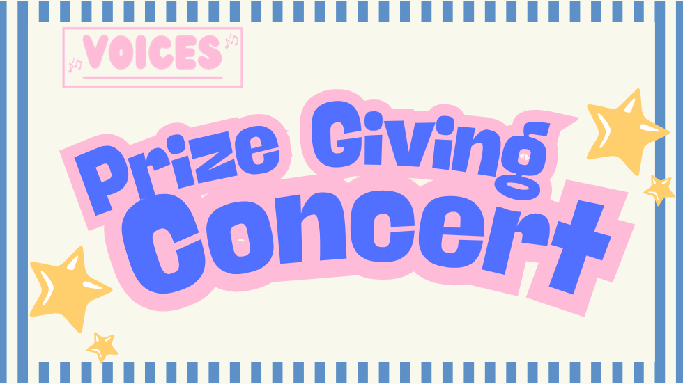 Voices Prize Giving Concert 2026 - 2 tickets per family!