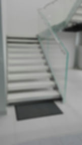 Scala in acciaio inox lucido