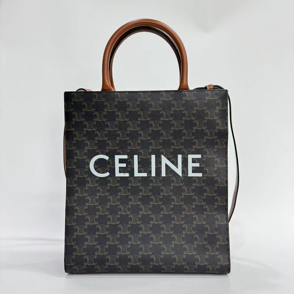 Celine Petite Malle Monogram Clutch