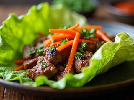Korean Bulgogi Lettuce Wraps