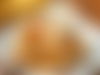 Banana dump cake with vanilla bean whipped cream