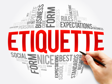 Class Etiquette