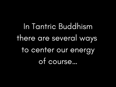 Centering our energy...