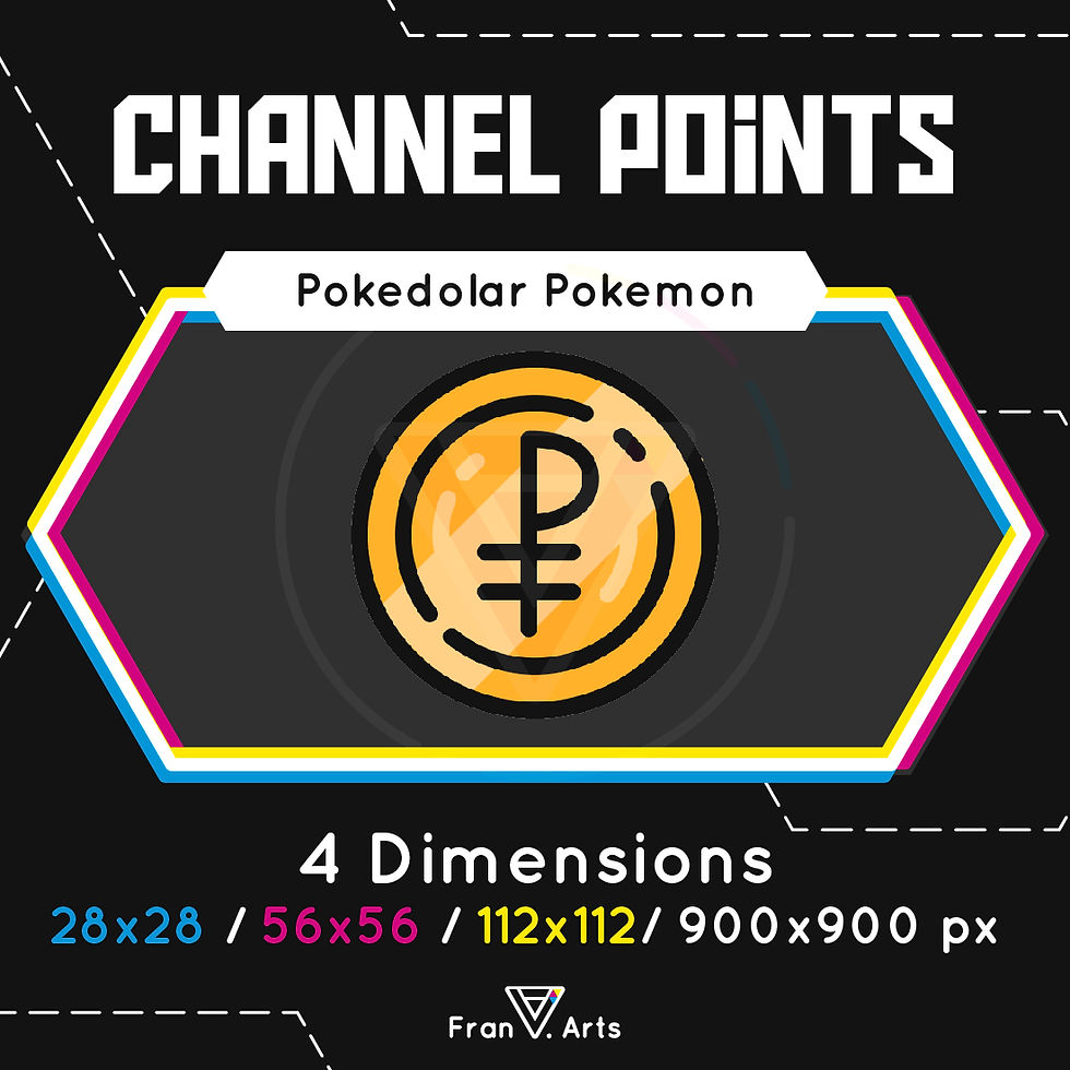 Pokedollas pokemon Channel point for twitch