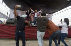 Evento de cierre de campaña