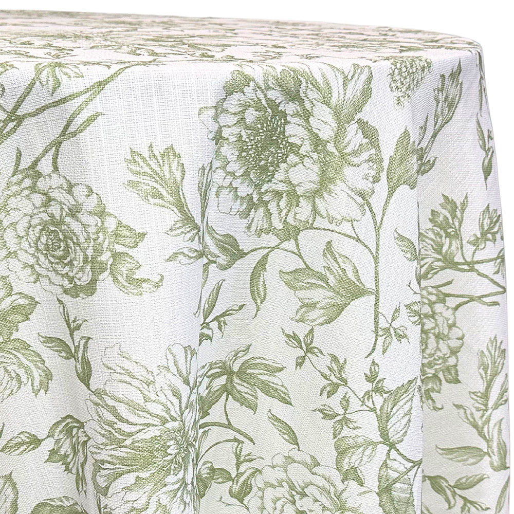 French Toile - Vintage Sage