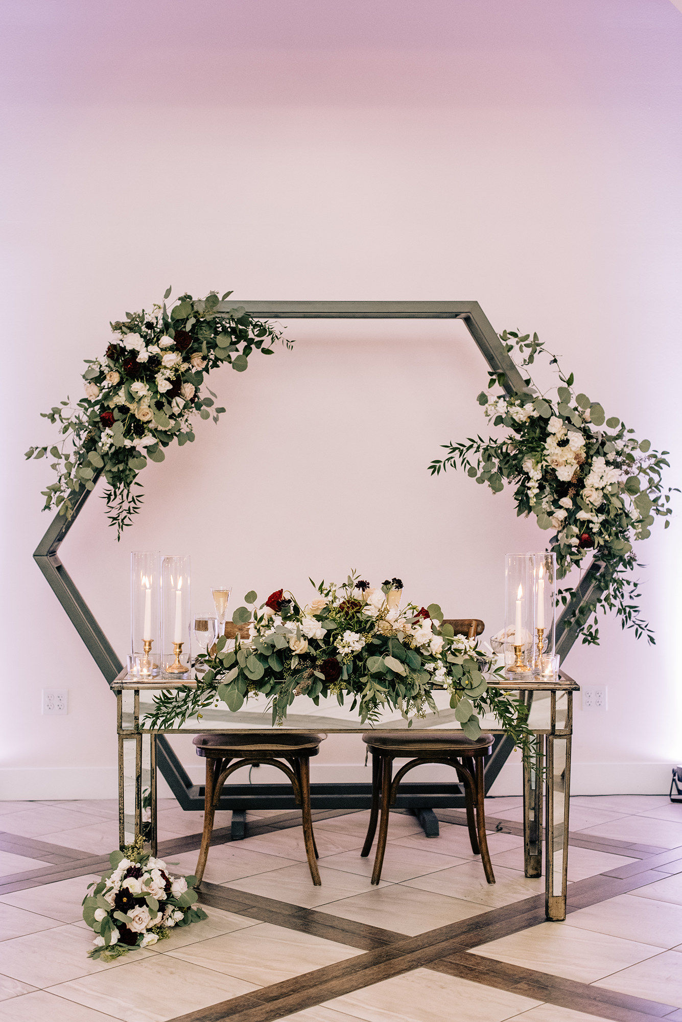 Hexagon Metal Backdrop