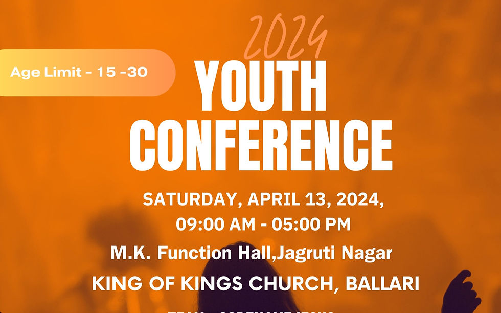 Youth Conference 2024  - King of Kings Church