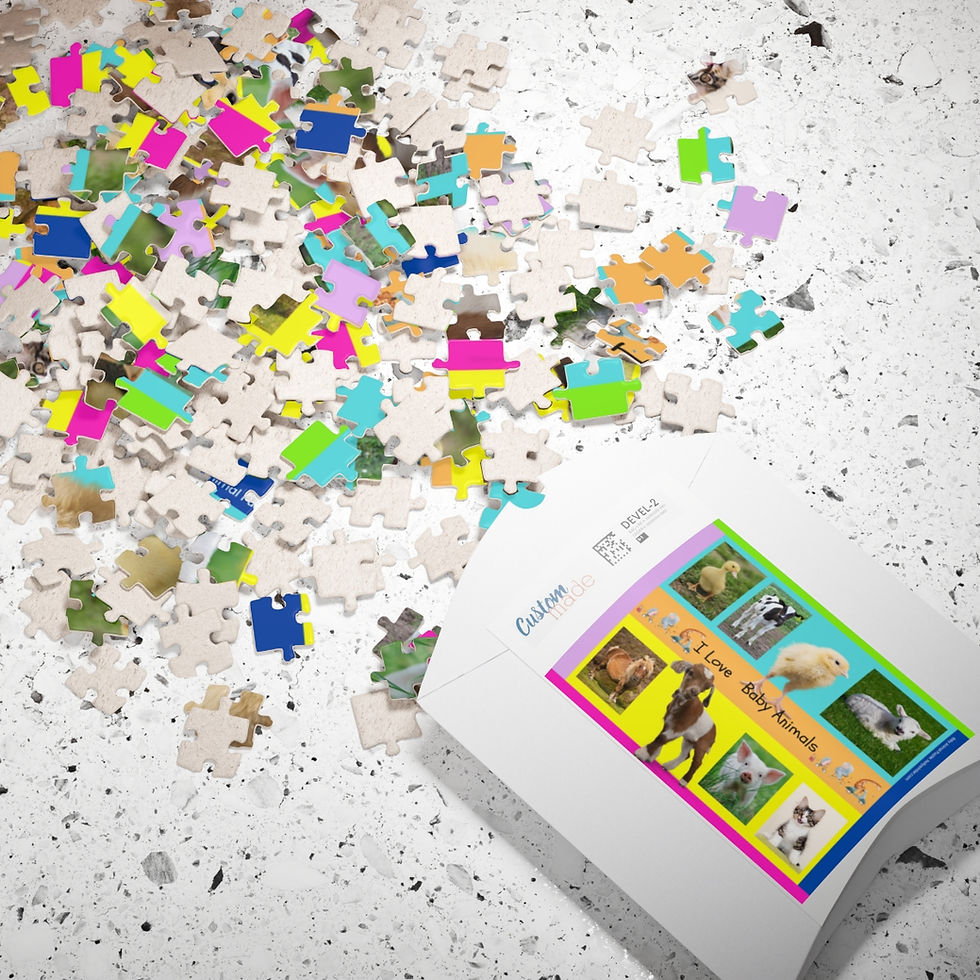 Thumbnail: 110 Piece Puzzle: Puzzles for Small Hands Collection: Baby Animals