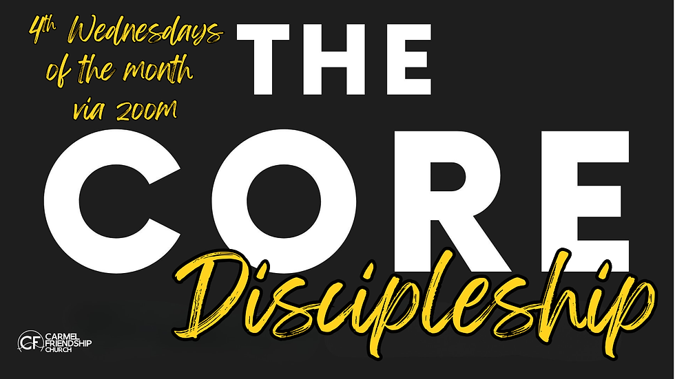 The Core Discipleship
