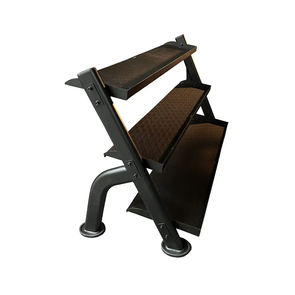 Thumbnail: Adjustable Dumbbell & Kettlebell Rack - Coast Fitness 