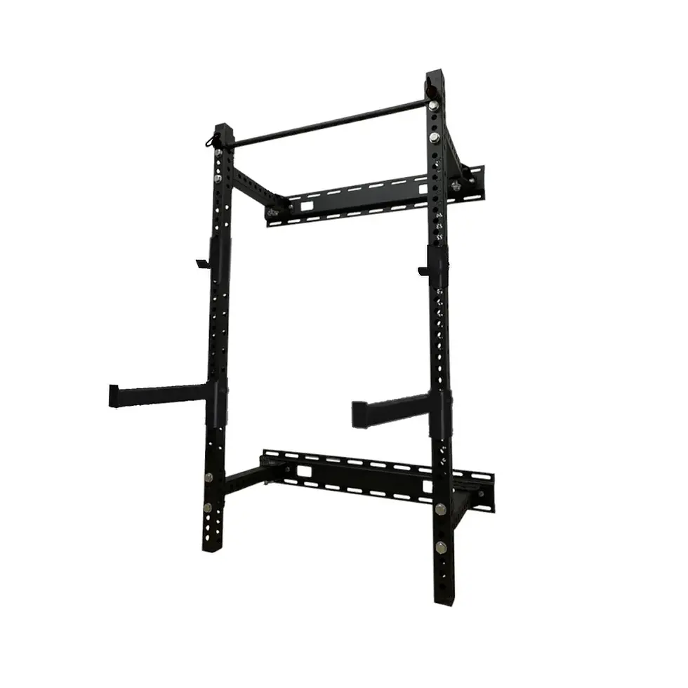 Thumbnail: Wall-Mounted Folding Half Rack - Coast Fitness 