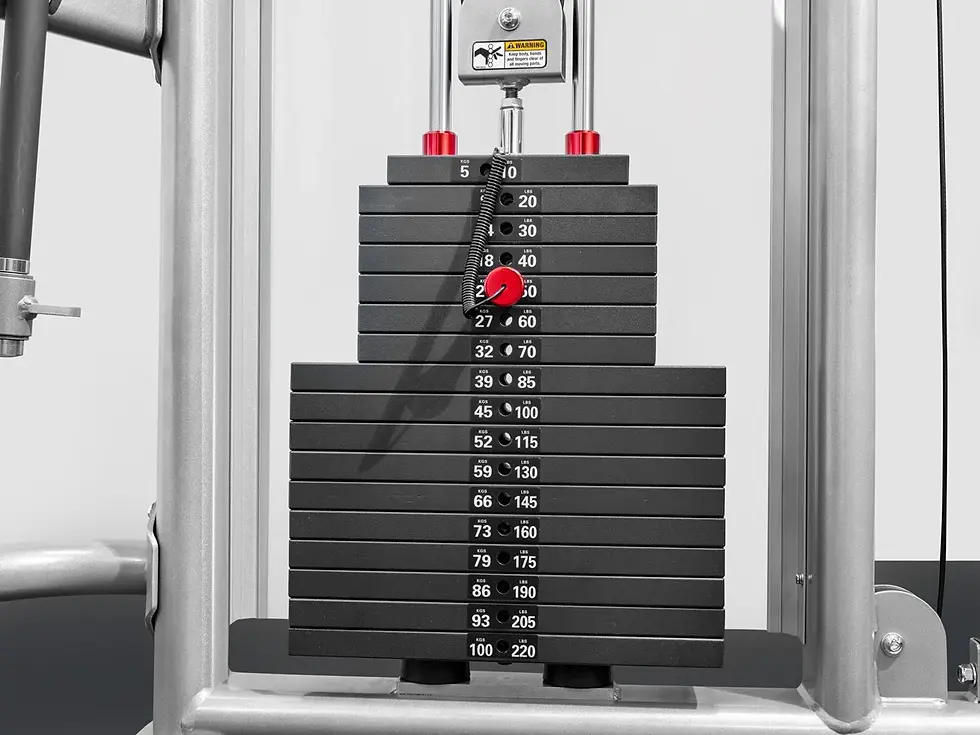 Thumbnail: Dual Adjustable Pulley System- Functional Trainer