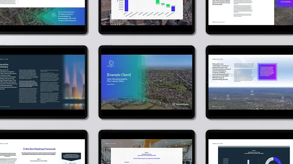 The Atkins Realis capability report pages