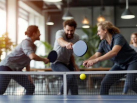 Exploring Pickleball’s Impact on Workplace Productivity: Boosting Engagement and Team Dynamics