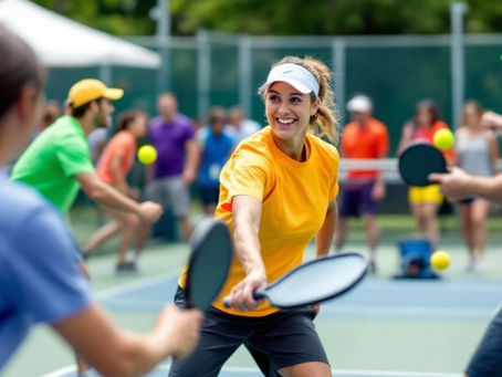 Enhancing Team Dynamics: Corporate Event Management with Pickleball