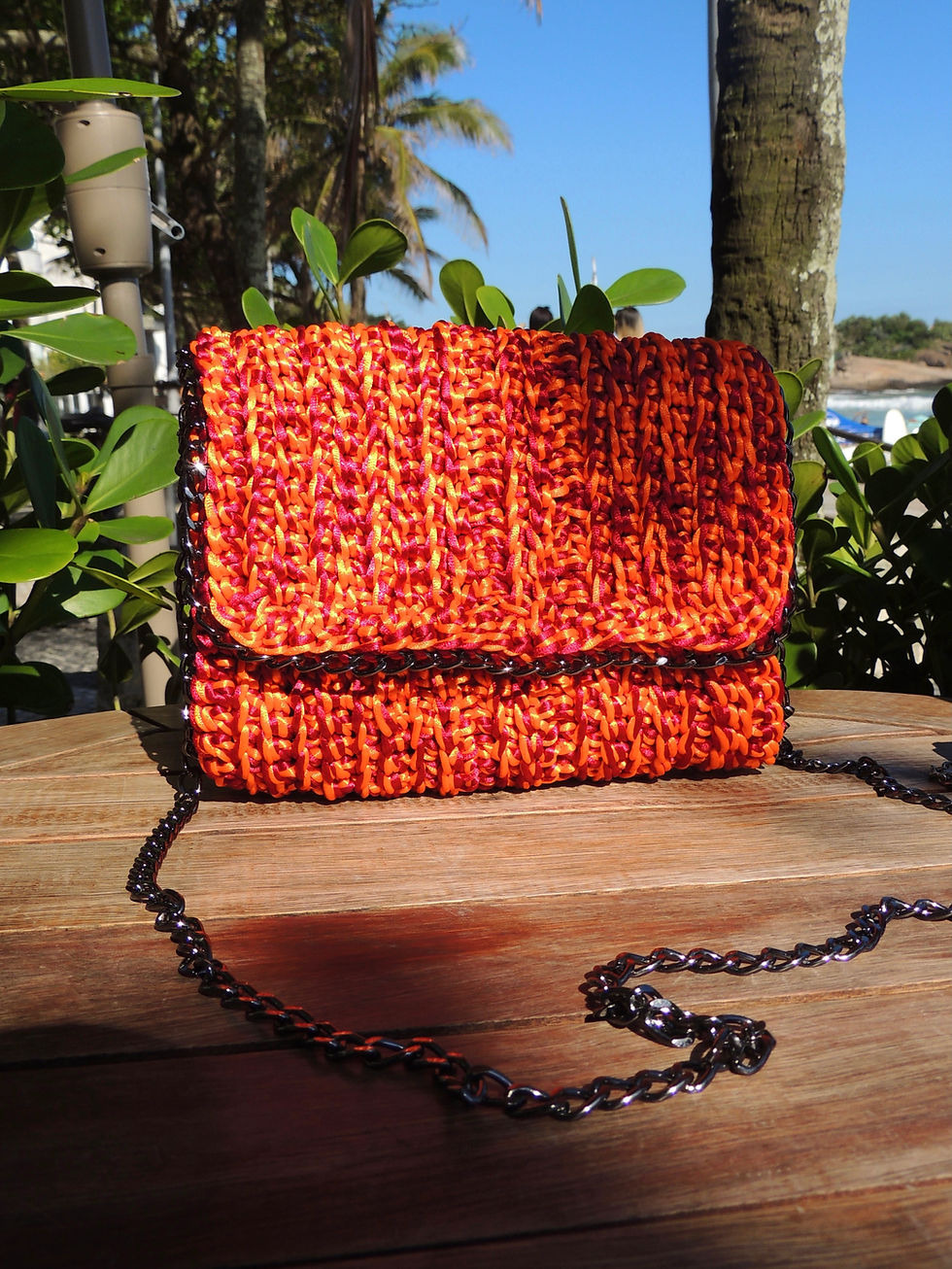 Miniatura: Bolsa Ferradurinha Mesclada