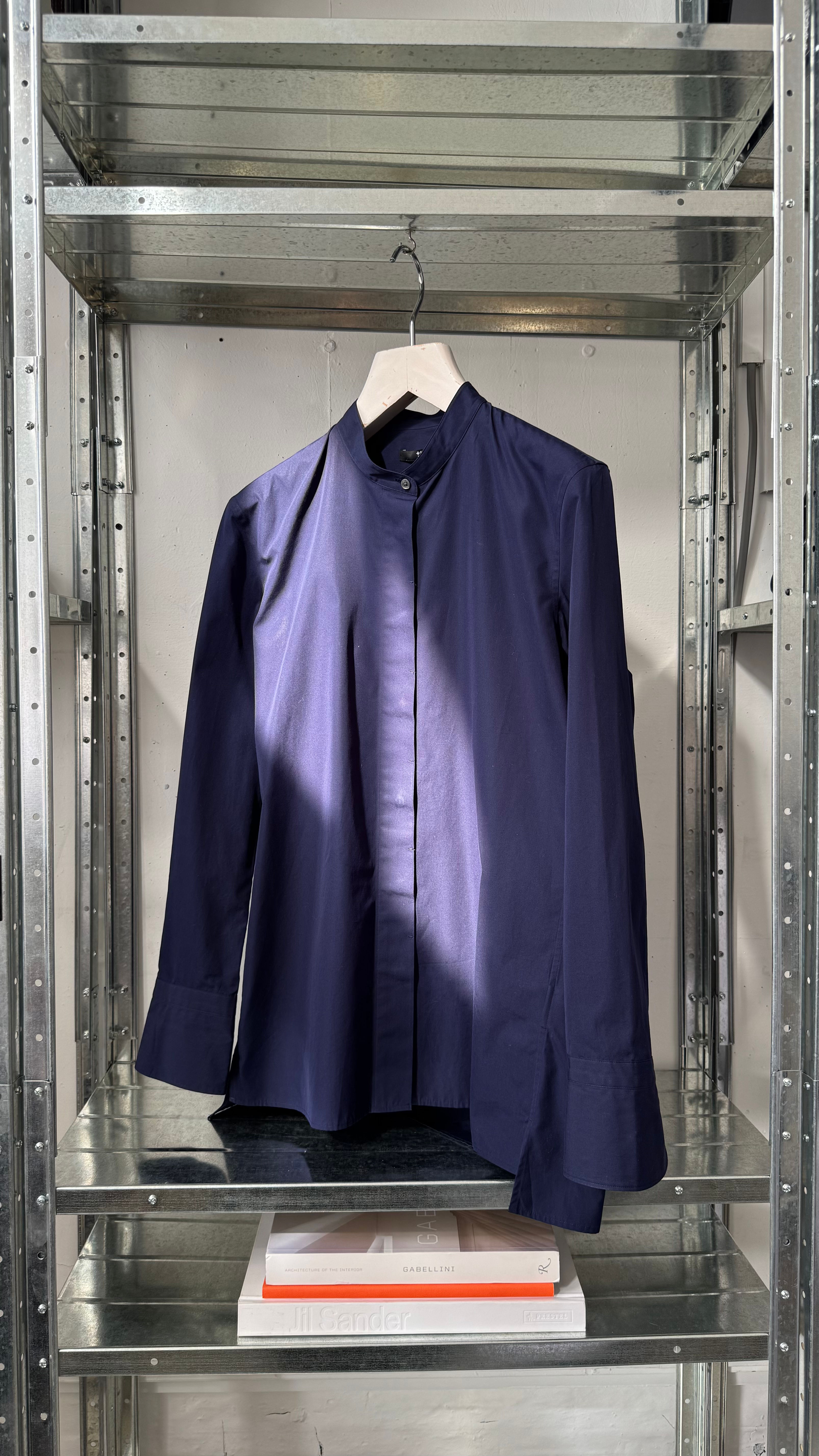 +J BLOUSE - INKY NAVY