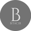 bitacir logo gri uzeri beyaz font