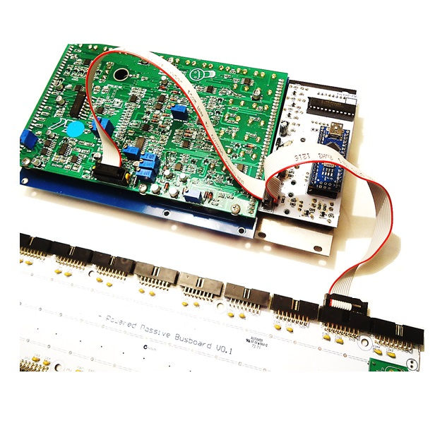 Thumbnail: 16 PIN to 2x10 PIN female header euro rack bus board case rack extender cable
