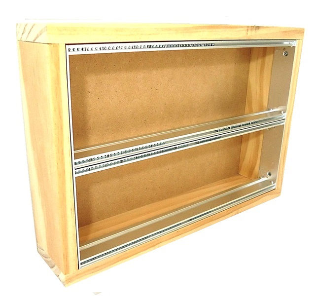 Thumbnail: 156HP 6U Wooden Eurorack Modular Synthesizer Enclosure