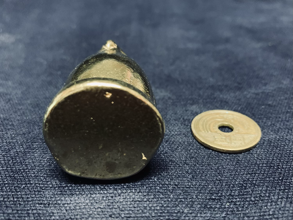 サムネイル： 真鍮鋳物 ペーパーウエイト  ミミズク