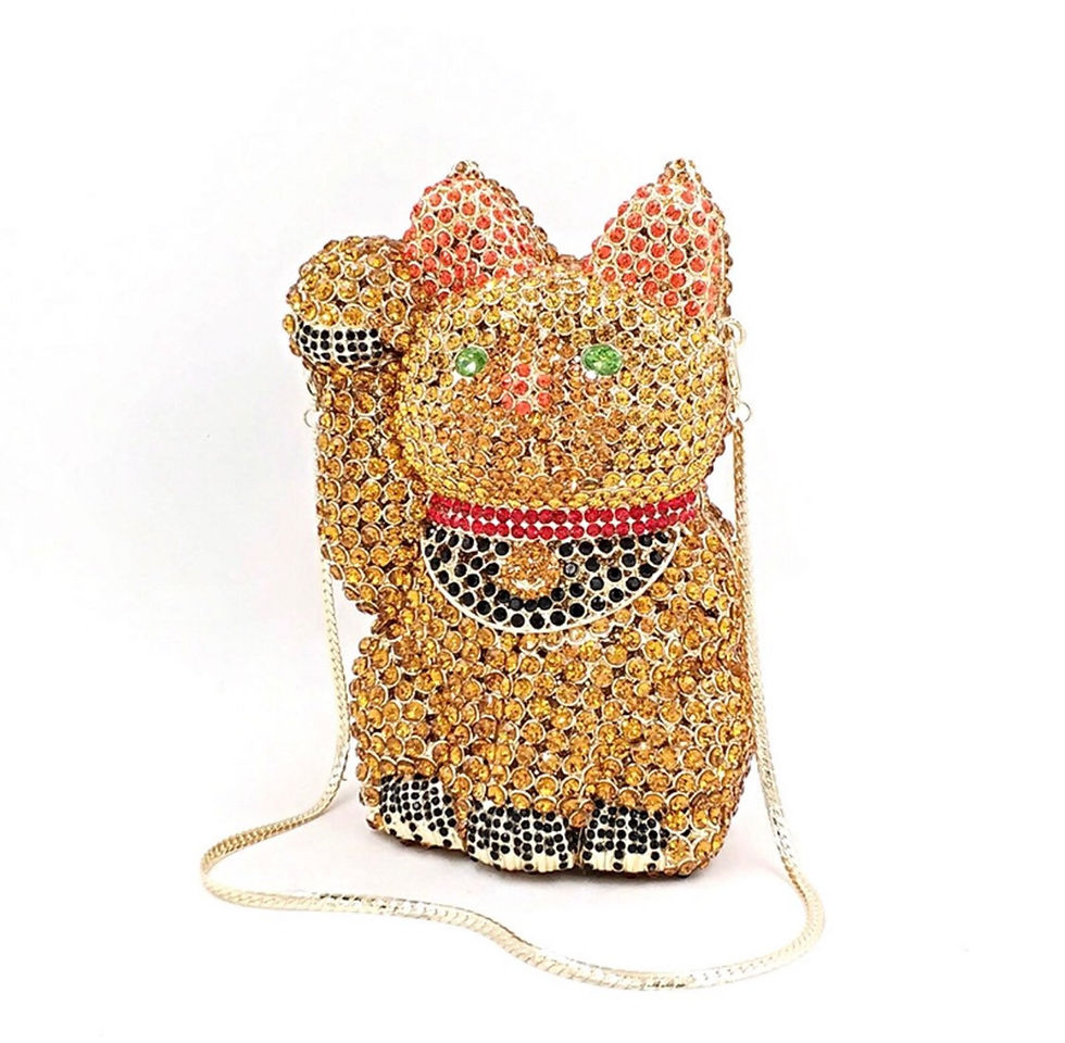 Miniatura: Crystal Clutch - "Beconing Cat"