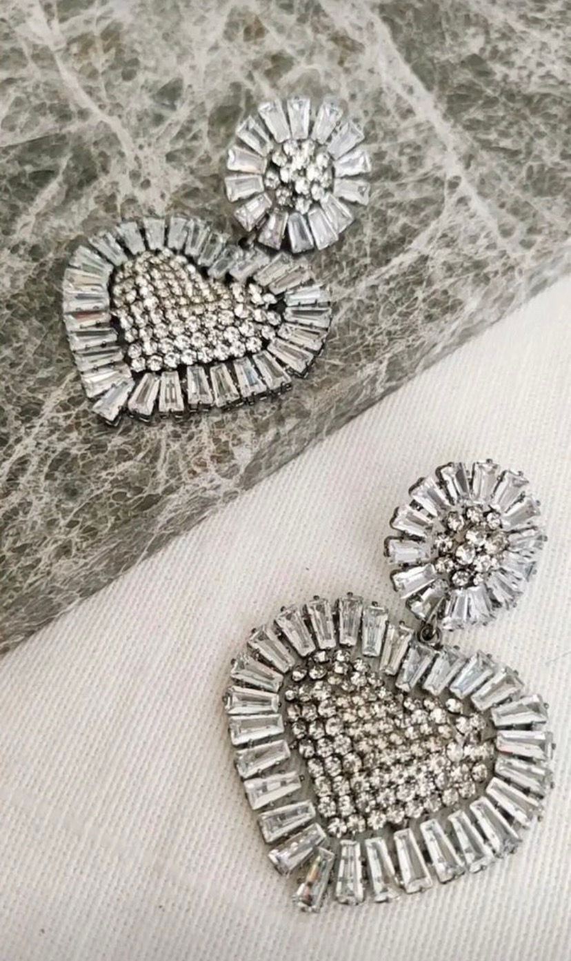 Miniatura: Crystal Statement  Earrings - "Ice Queen"
