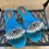 Miniatura: Leather Sandals with evil eye decoration "Eyes"