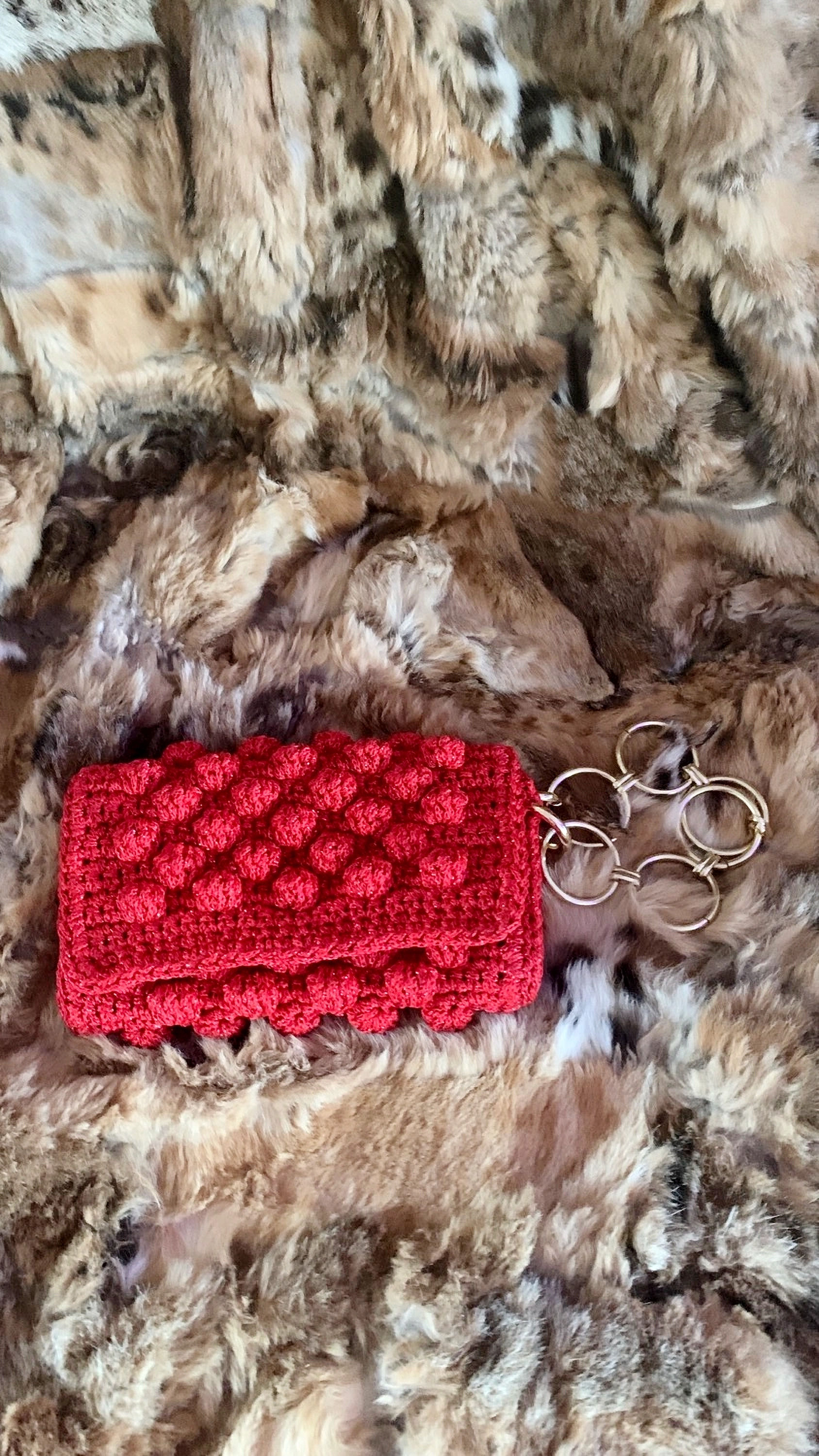 Small Handwoven Clutch - "Roxy"