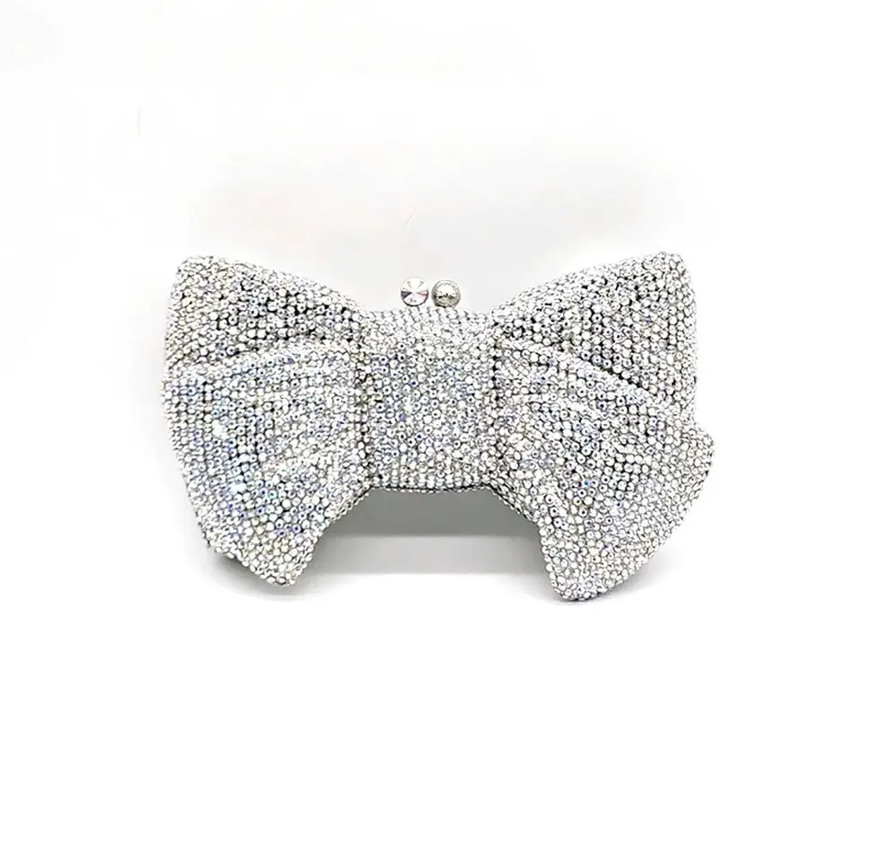 Miniatura: Swarovski crystal embellished clutch bag - "Belle of the ball"