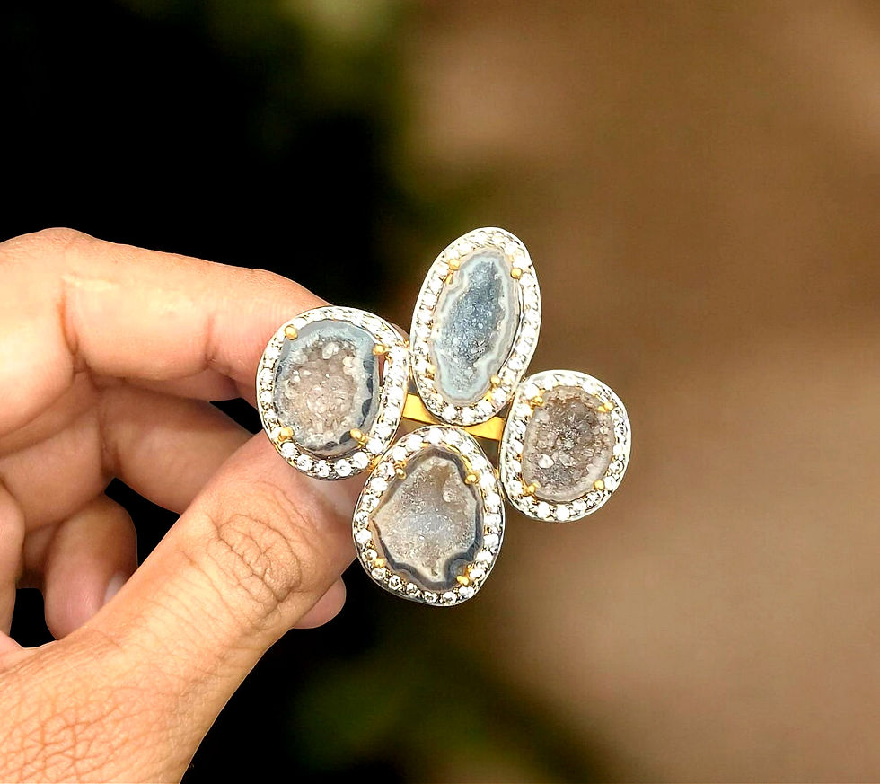 Thumbnail: Pave Statement Ring - Zeus