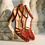 Thumbnail: Electra - Red Sandals Heeled 90