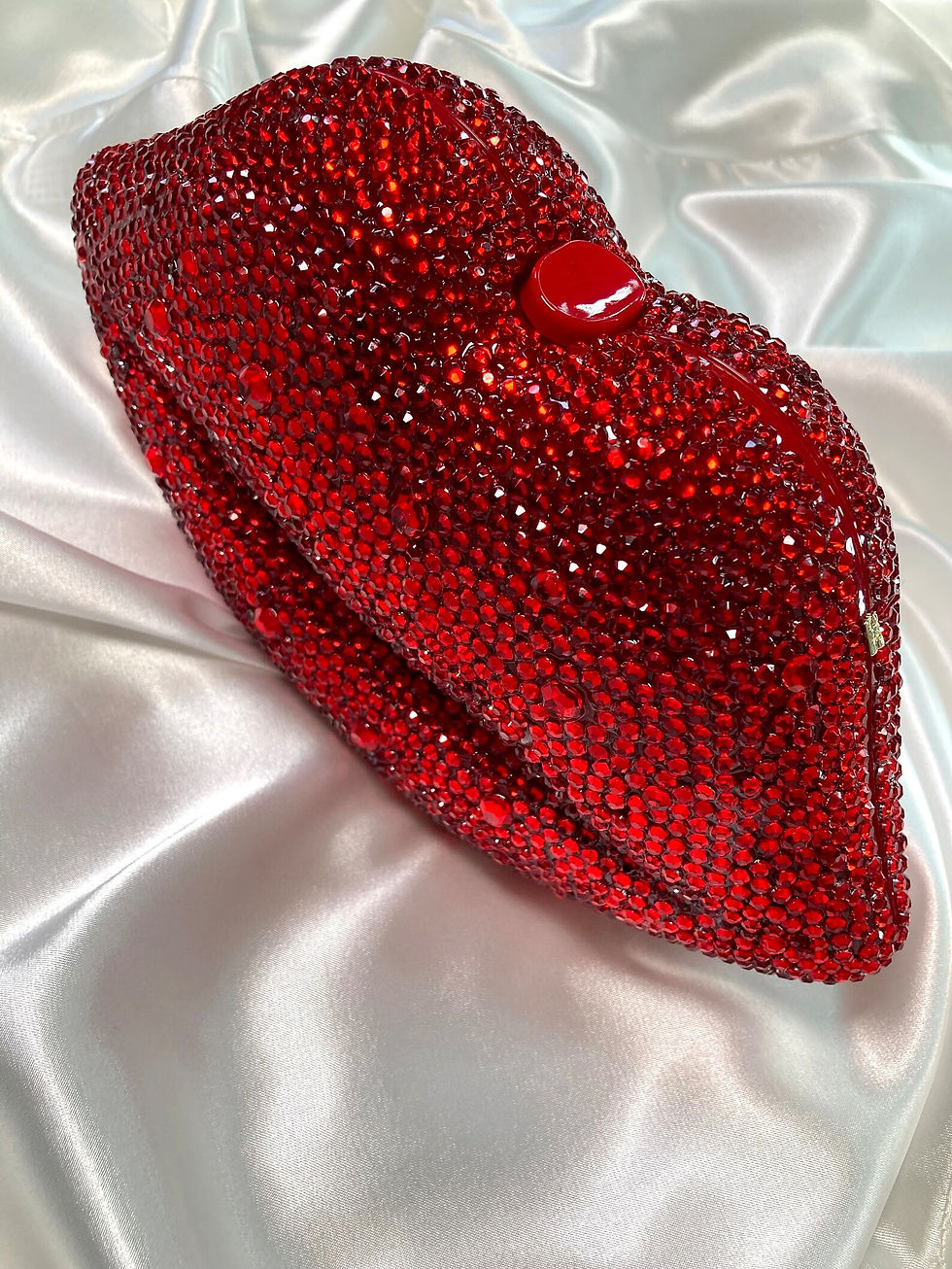 Miniatura: Swarovski Crystals clutch - "Rolling Stone"